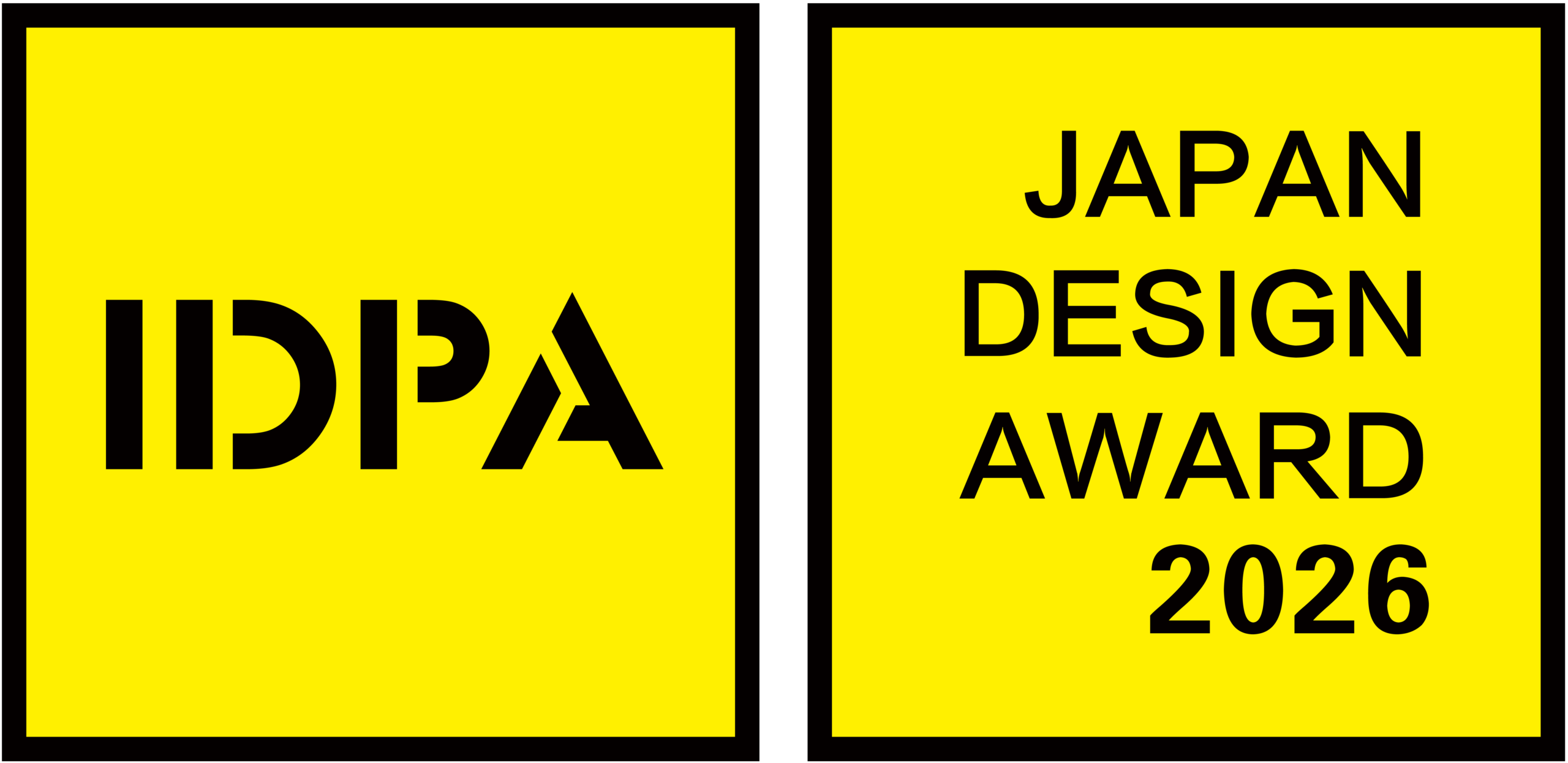 IDPA Japan Design Award 2026 IDPA Japan Design Award 2026 標誌